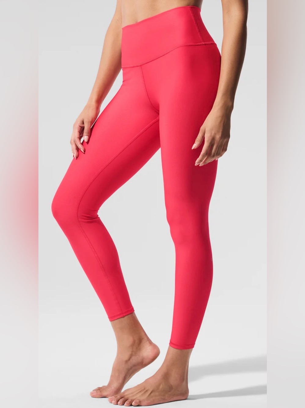 ALO Yoga Airlift High-Waist Coral Pink Leggings